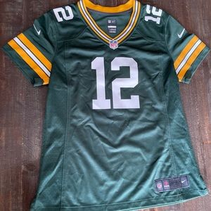 Women's Green Bay Packers Aaron Rodgers Nike Green Legend Jersey Sz M